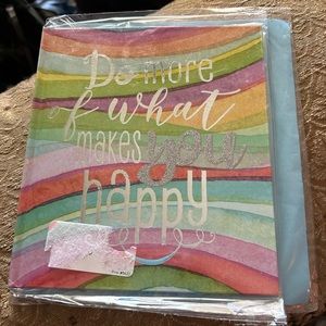 DO MORE THAT MAKES YOU HAPPY GIFT BOOK CARD